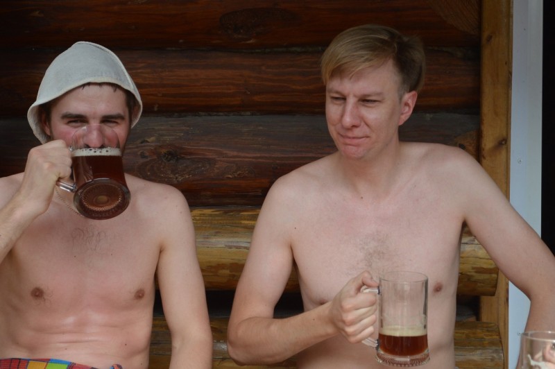 Русская баня на дровах Новосибирск